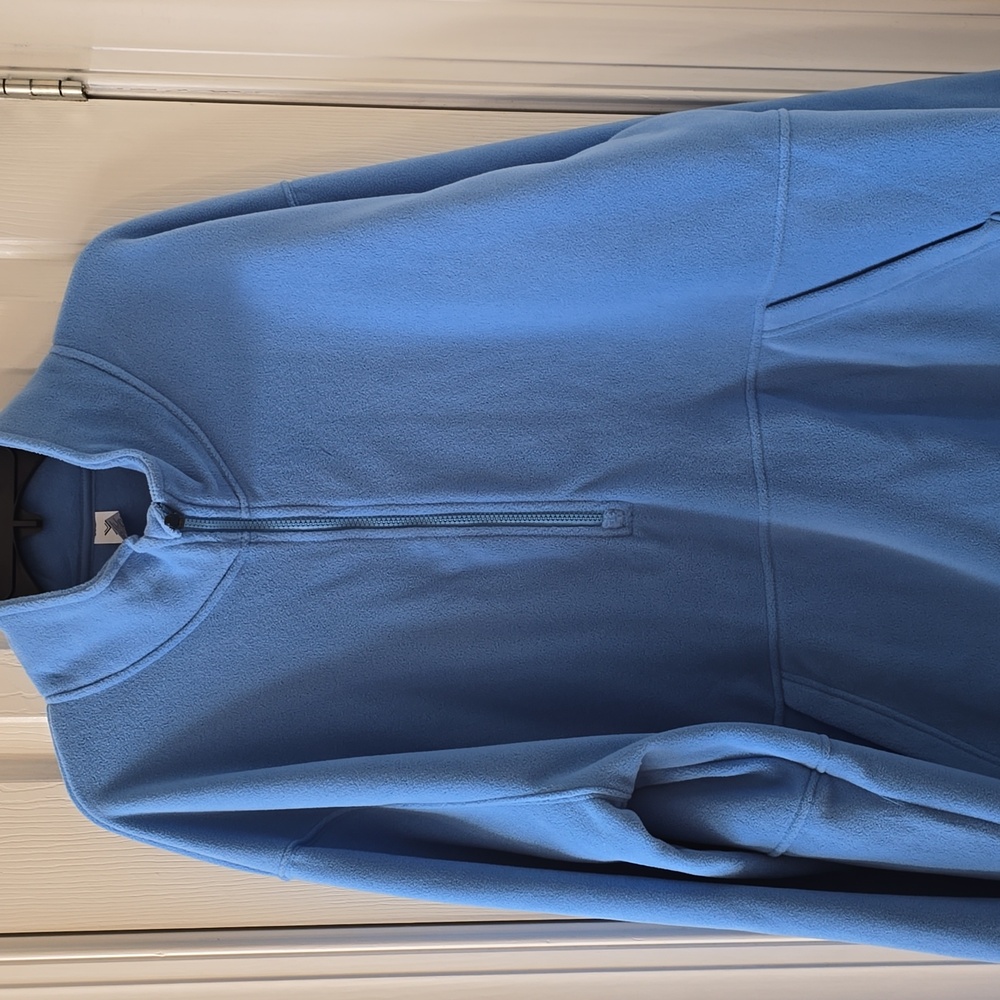 XERSION BRAND MEN'S BIG AND TALL BLUE PULLOVER QUARTER ZIP FLEECE SIZE 2XLT